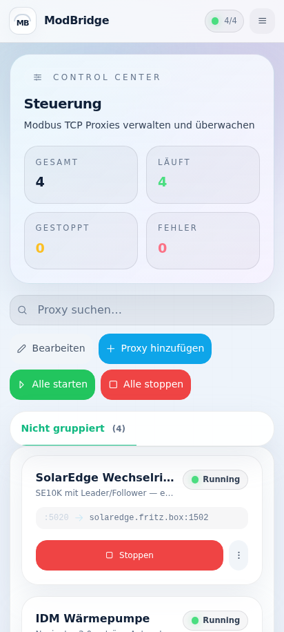 Control on the phone